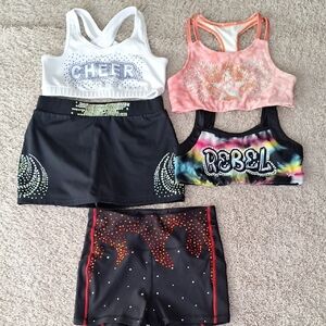 Cheer and Rebel Kids Athletic Set - Multicolor